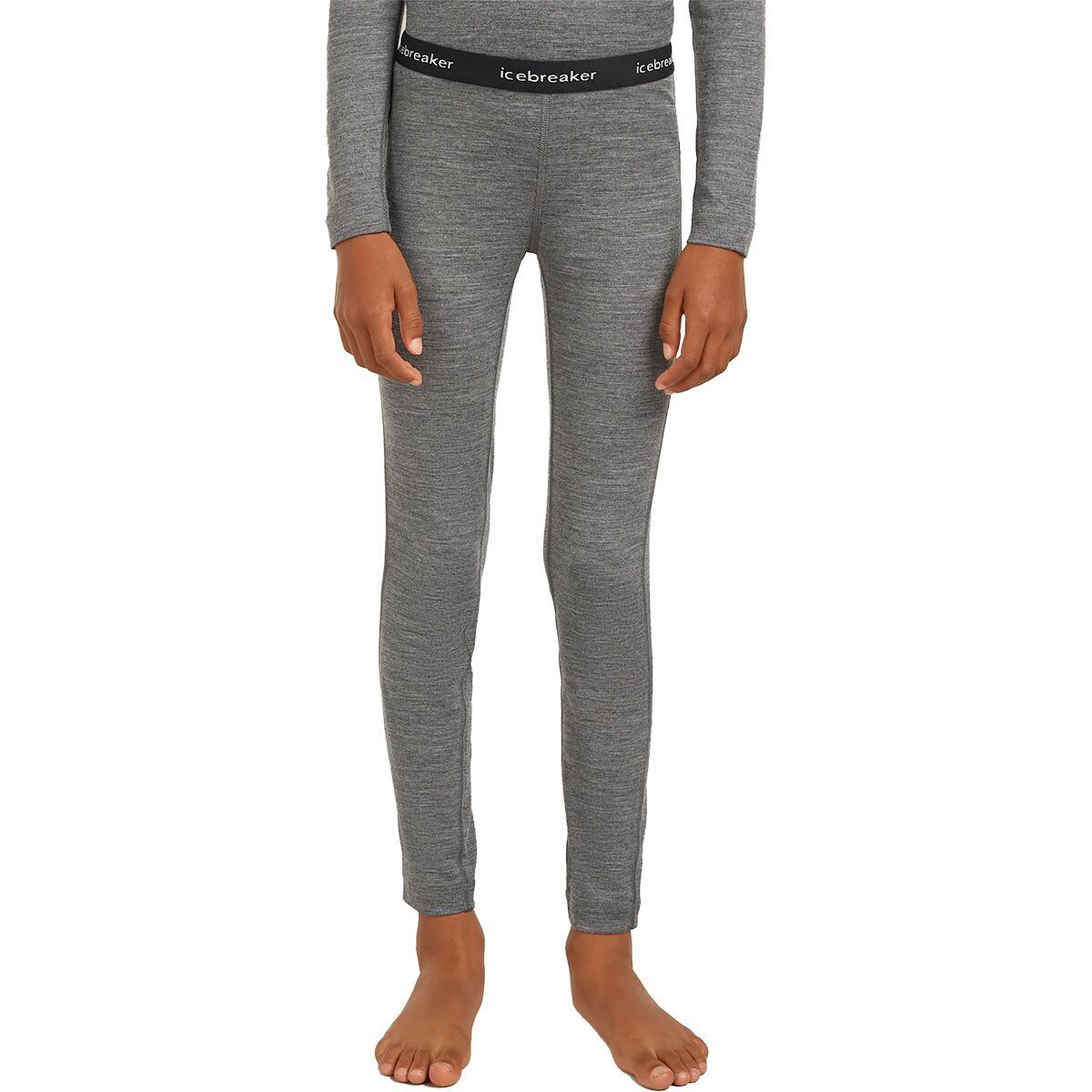 Image of Icebreaker BodyFit 200 Oasis Legging - Kids' Gritstone Heather, 12