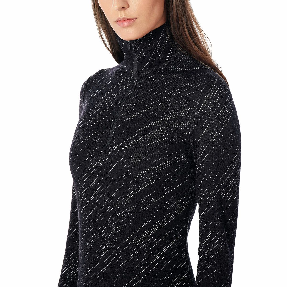 Icebreaker 250 Vertex Merino Long Sleeve 1//2 Zip Snow Storm
