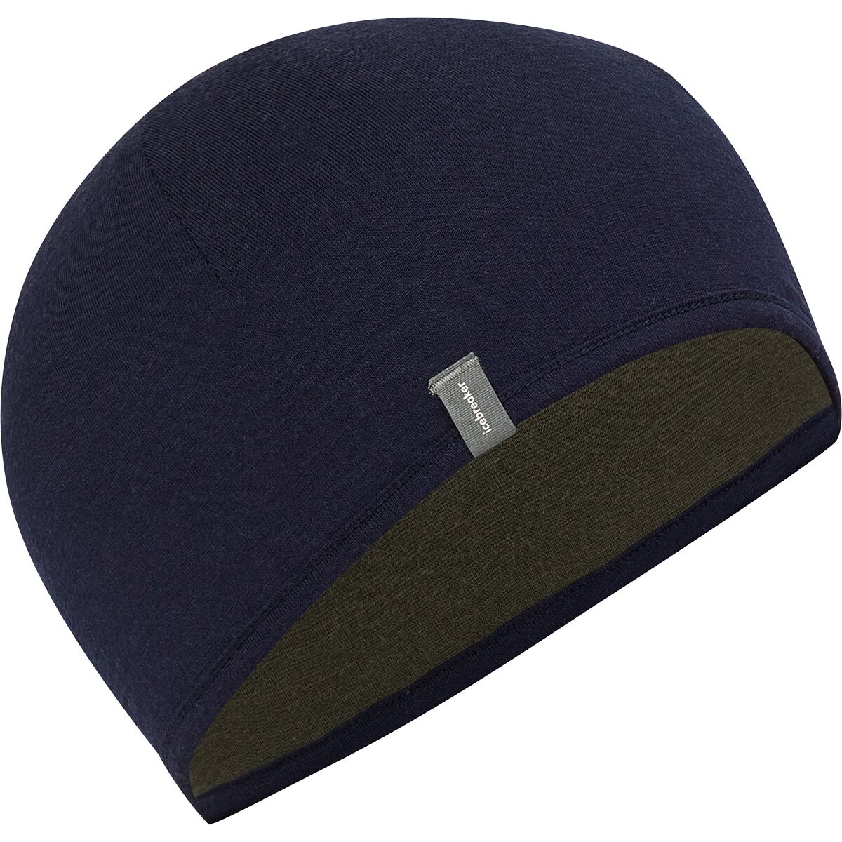 Image of Icebreaker Reversible Pocket 200 Beanie Dk Loden/Midnight Navy, One Size