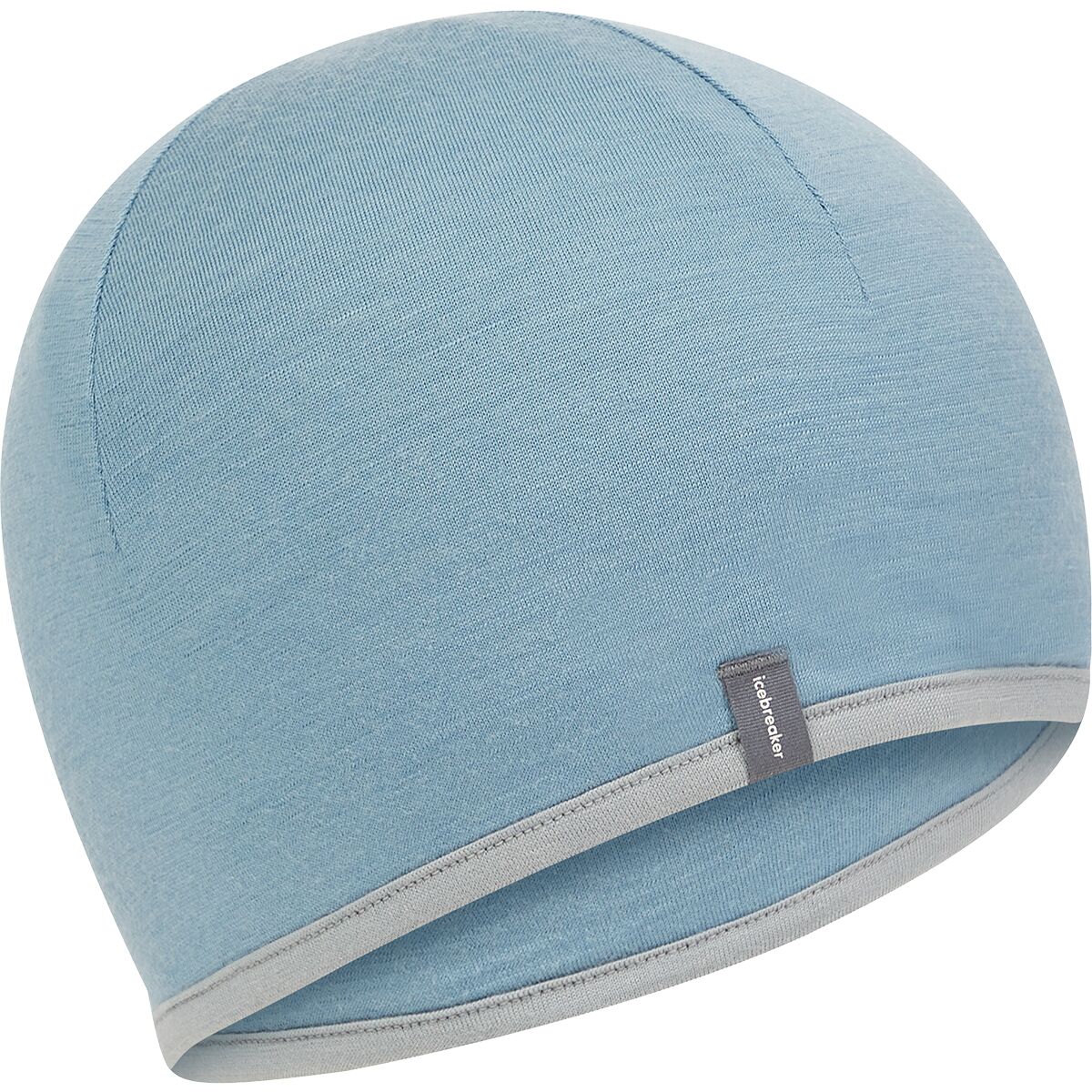 Image of Icebreaker Reversible Pocket 200 Beanie Flint Blue/Proto Grey, One Size