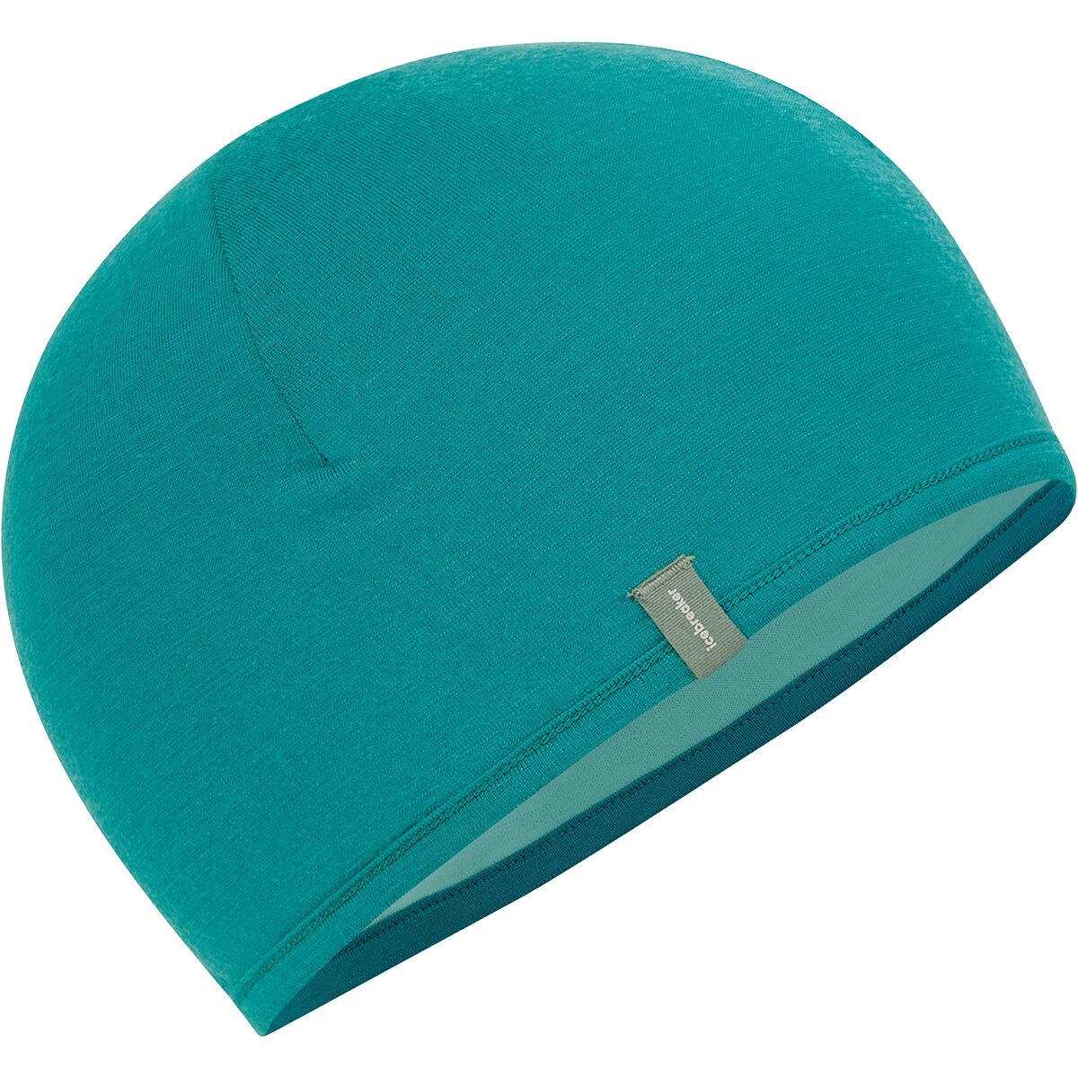 Image of Icebreaker Reversible Pocket 200 Beanie Mint/Tidal Teal, One Size