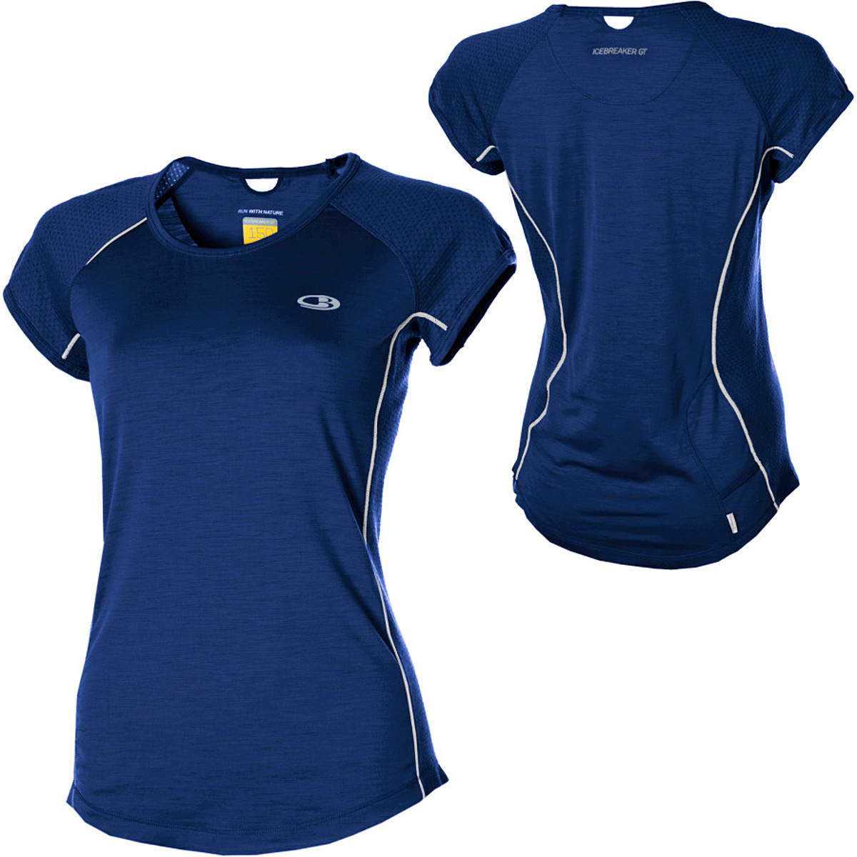 Icebreaker GT Run Rush Crewe - Short-Sleeve - Women's - Clothing