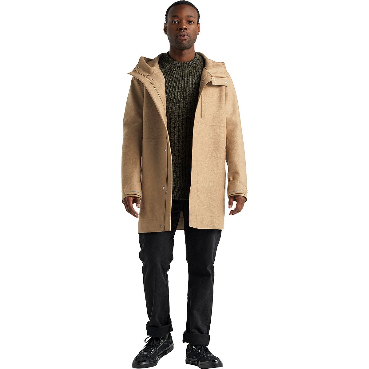 men's merino ainsworth hooded jacket