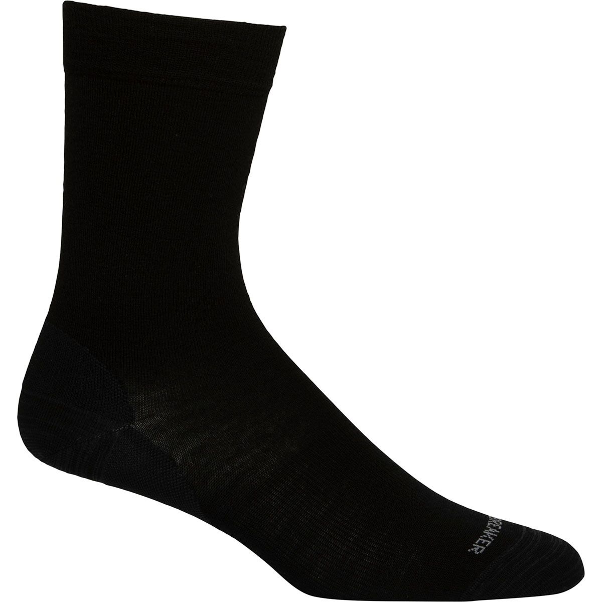 Image of Icebreaker Lifestyle Fine Gauge Crew Sock - Women's Black, L/XL