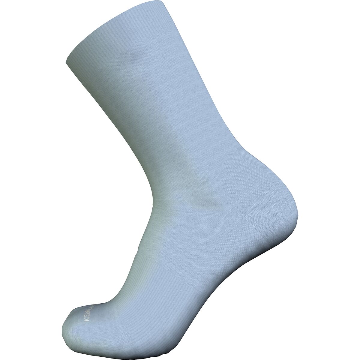 Image of Icebreaker Lifestyle Fine Gauge Crew Sock - Women's Zinc Blue, L/XL