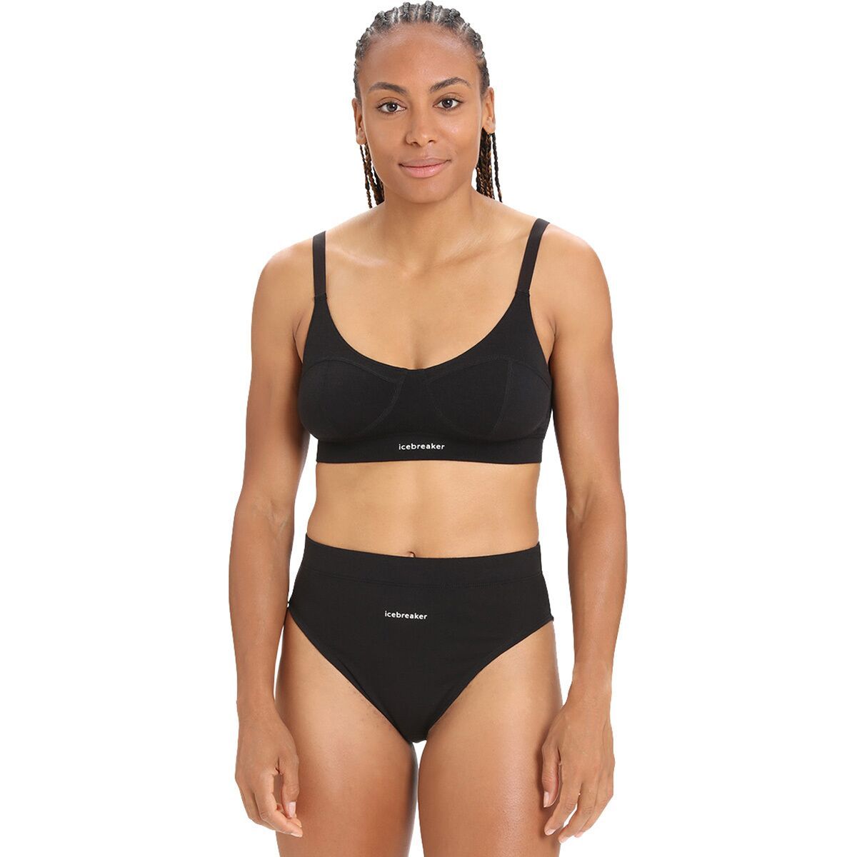 Icebreaker Queens Clasp Bra - Women's Black, S