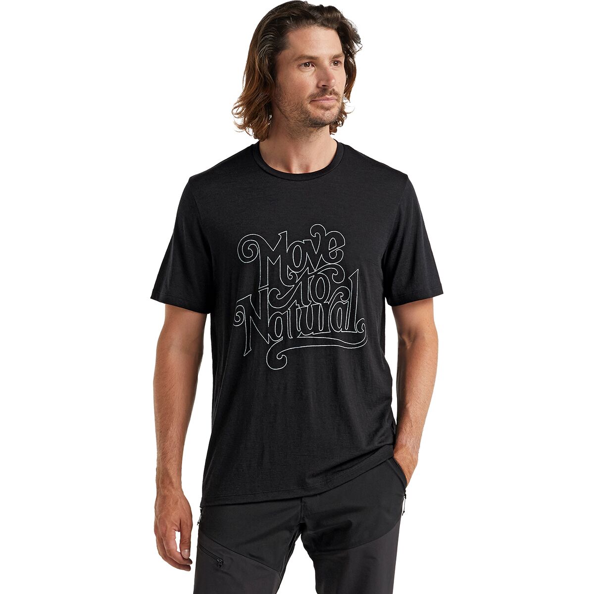 Icebreaker Tech Lite II Move to Natural Short-Sleeve T-Shirt - Men's product image