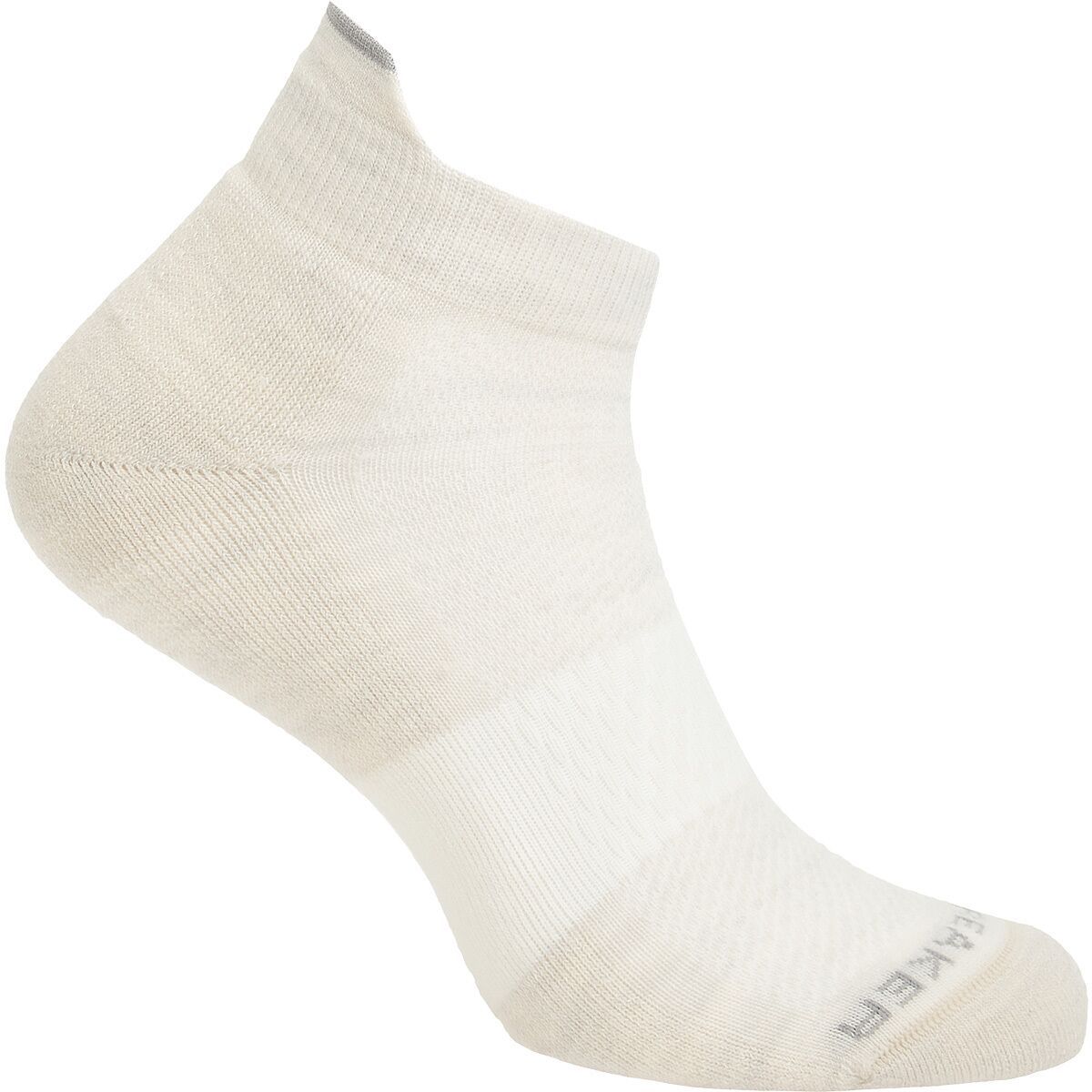 Image of Icebreaker Multisport Light Micro Sock Ecru Hthr/Alloy/Snow, S