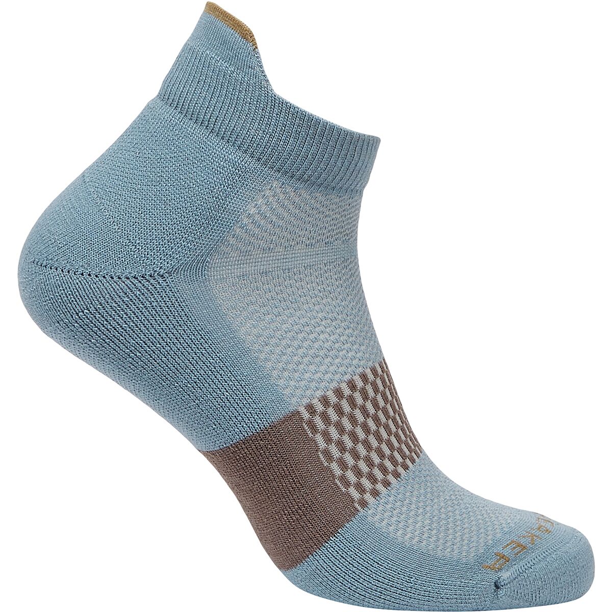 Image of Icebreaker Multisport Light Micro Sock Flint Blue/Cumin/Porcini, S