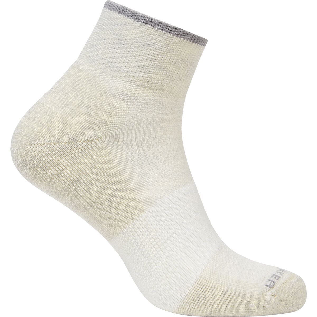 Image of Icebreaker Multisport Light Mini Sock Ecru Hthr/Alloy/Snow, M