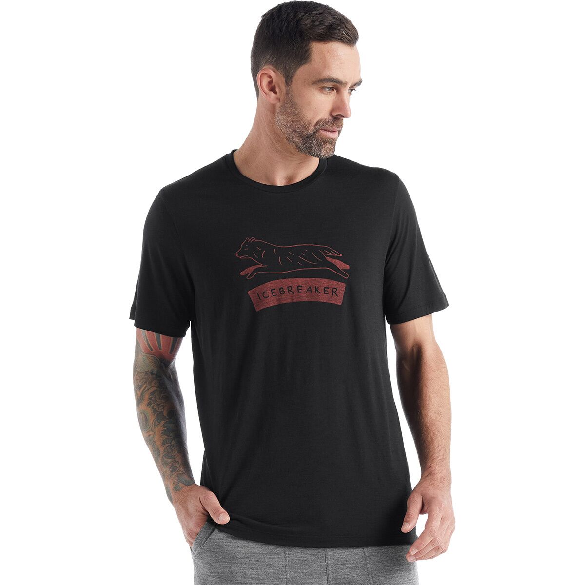 Icebreaker Tech Lite II Sheep Dog Short-Sleeve T-Shirt - Men's product image