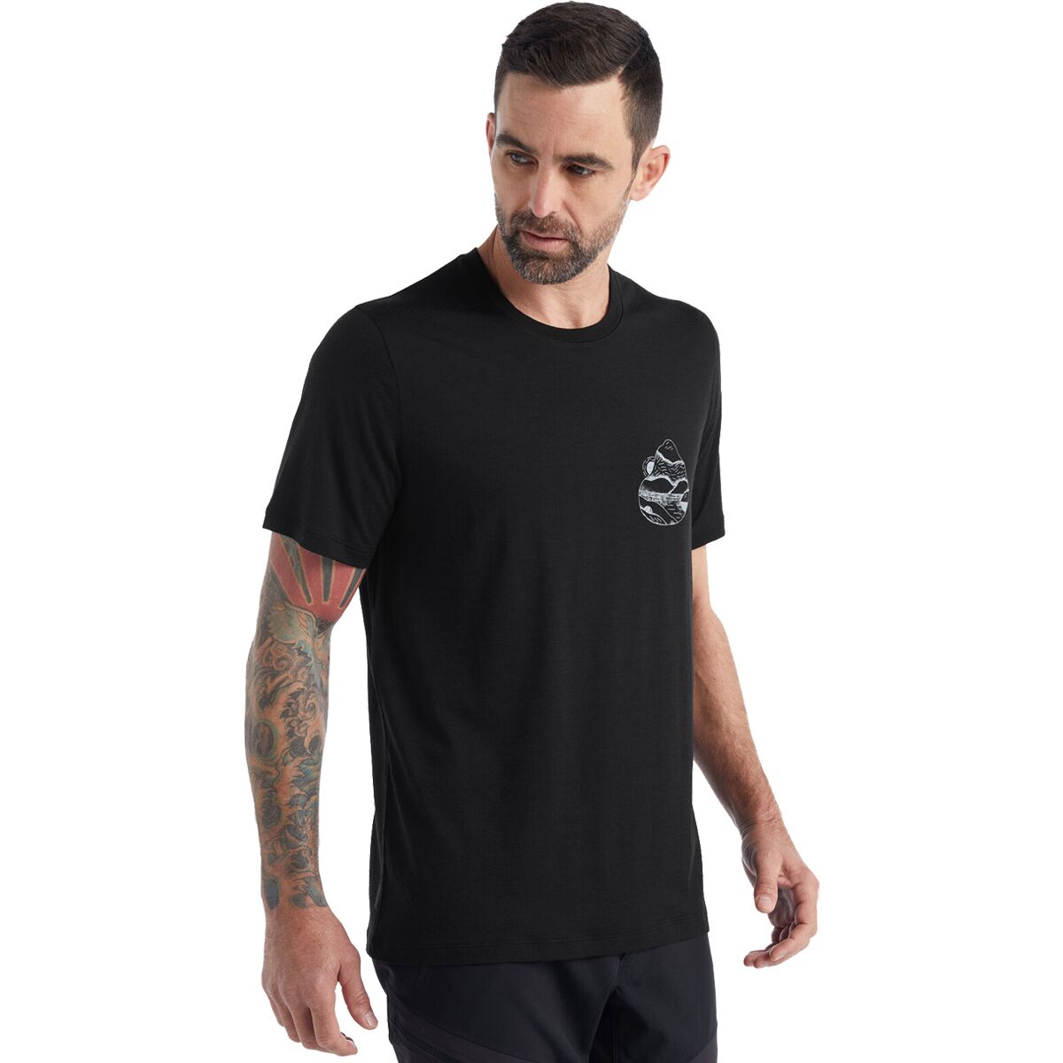 Icebreaker Tech Lite II Sunrise Ridge Short-Sleeve T-Shirt - Men's