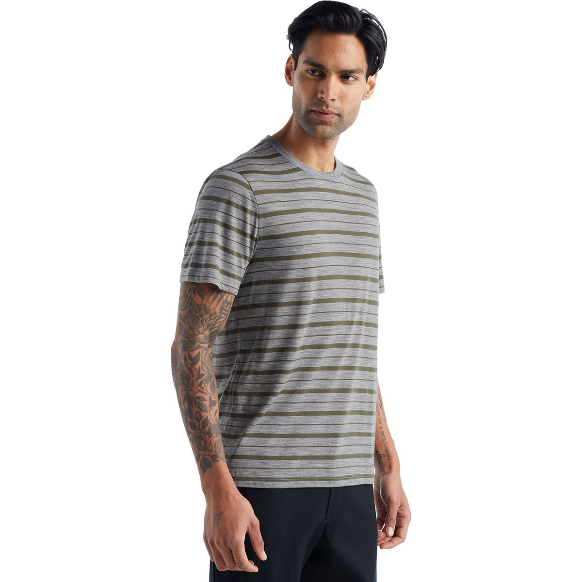 Icebreaker Wave Stripe Short-Sleeve T-Shirt - Men's