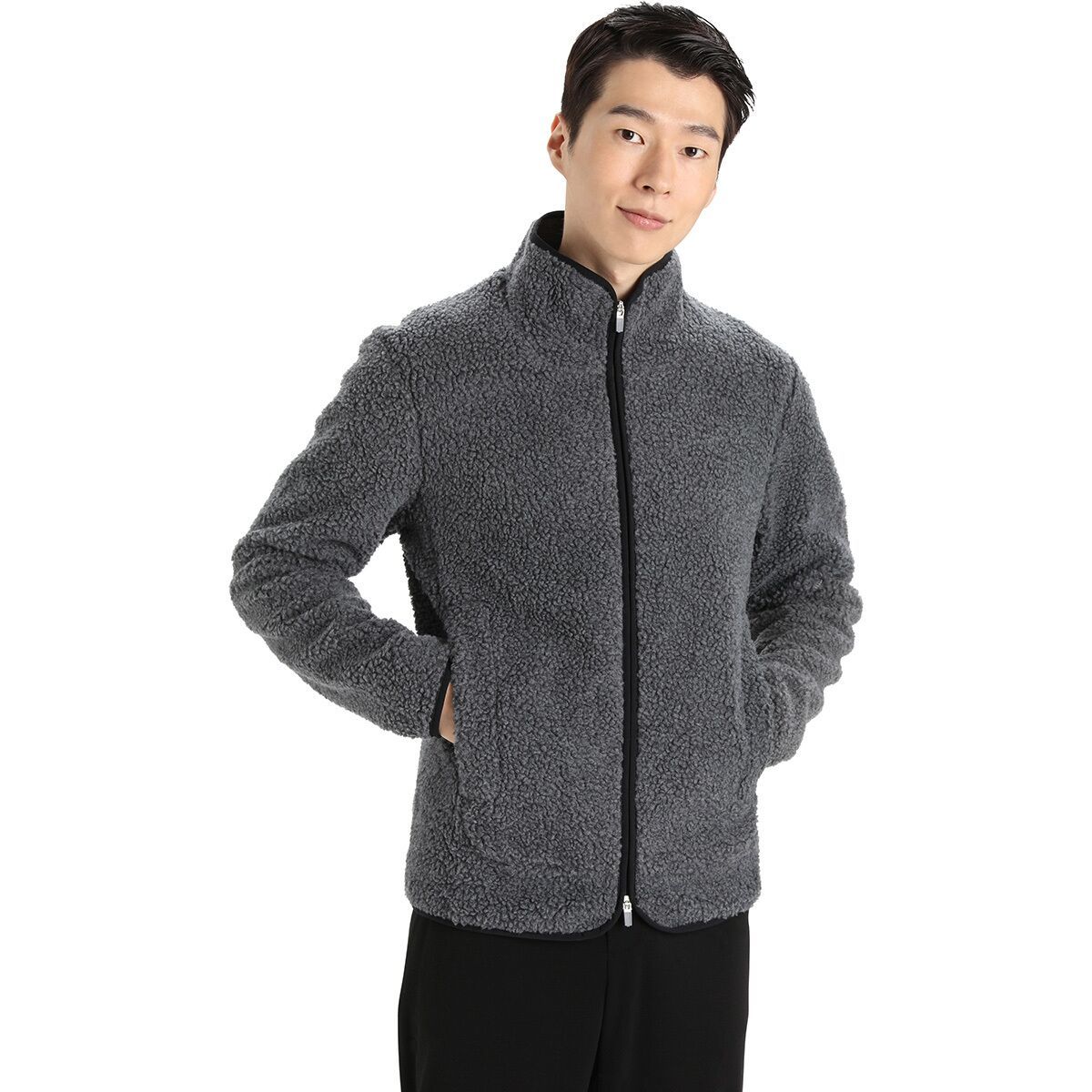 Icebreaker RealFleece High Pile Long-Sleeve Zip Jacket - Men's Icebreaker RealFleece High Pile Long-Sleeve Zip Jacket - Men's