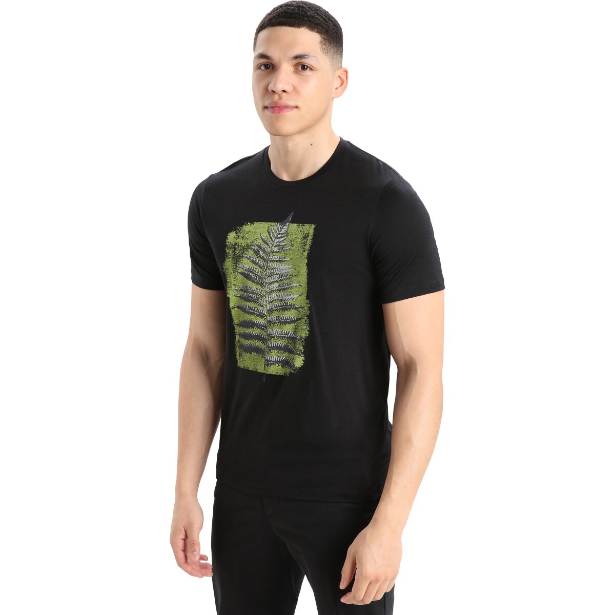 Icebreaker Men Tech Lite II Fern Imprint Short-Sleeve T-Shirt - Men's product image