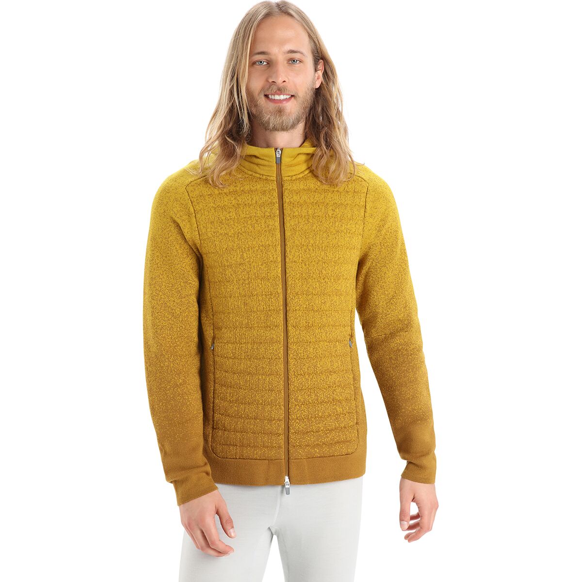 Icebreaker ZoneKnit Insulated Into the Deep Zip Hoodie - Men's product image