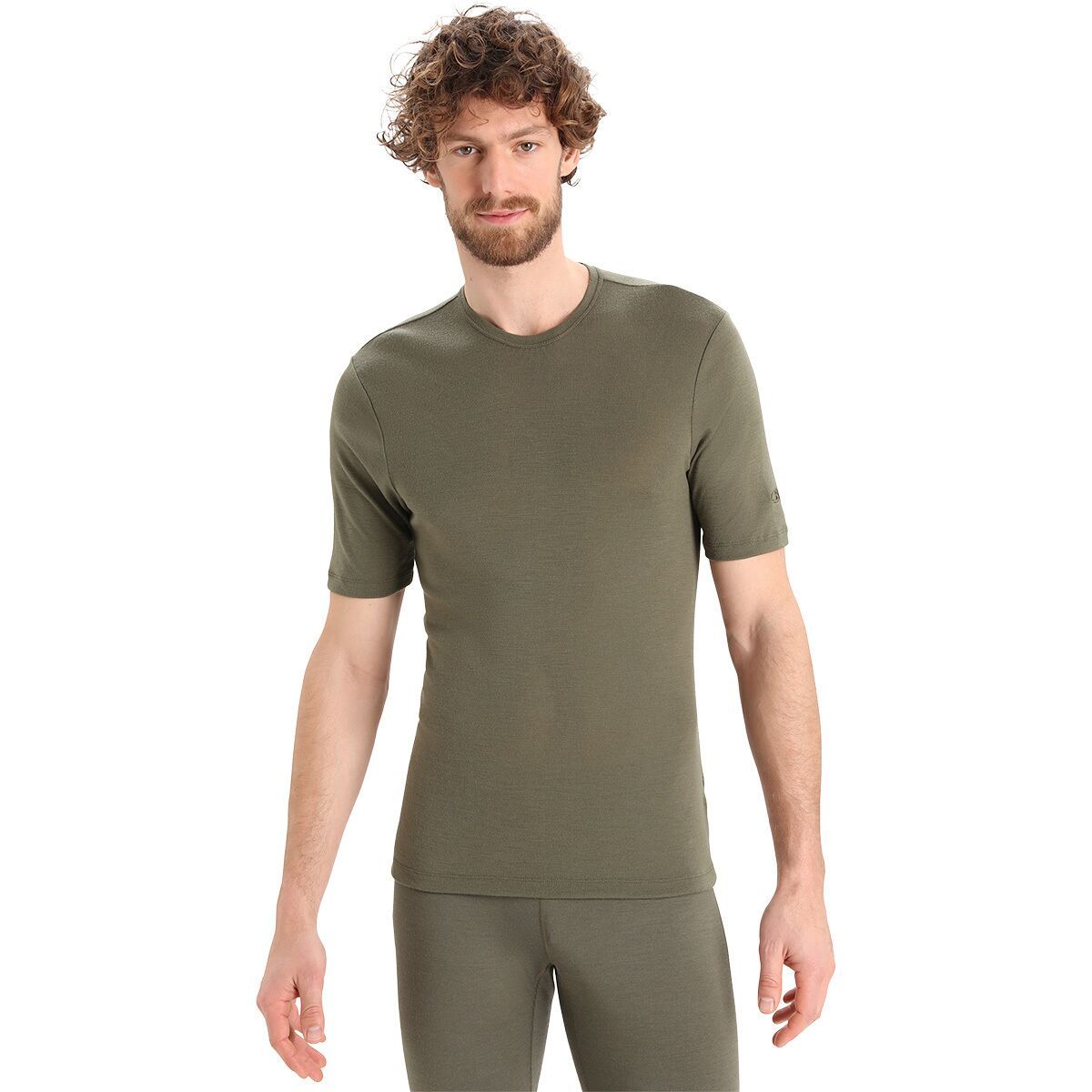 Image of Icebreaker 175 Everyday Short-Sleeve Crew Top - Men's Loden, M