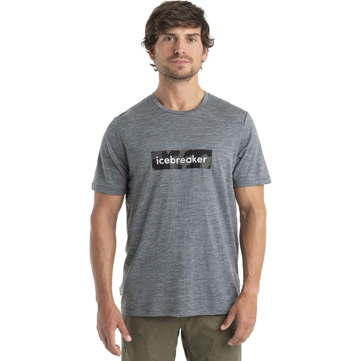 Merino 150 Tech Lite II T-Shirt Natural Shades Logo - Men