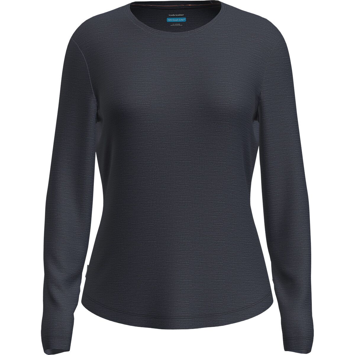Image of Icebreaker Merino 125 Cool-Lite Sphere III Long-Sleeve T-Shirt- Women's Midnight Navy Heather, S