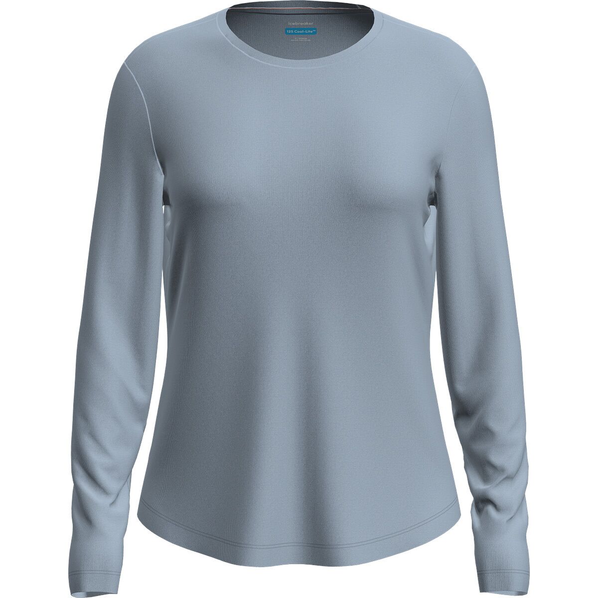 Image of Icebreaker Merino 125 Cool-Lite Sphere III Long-Sleeve T-Shirt- Women's Zinc Blue, XL