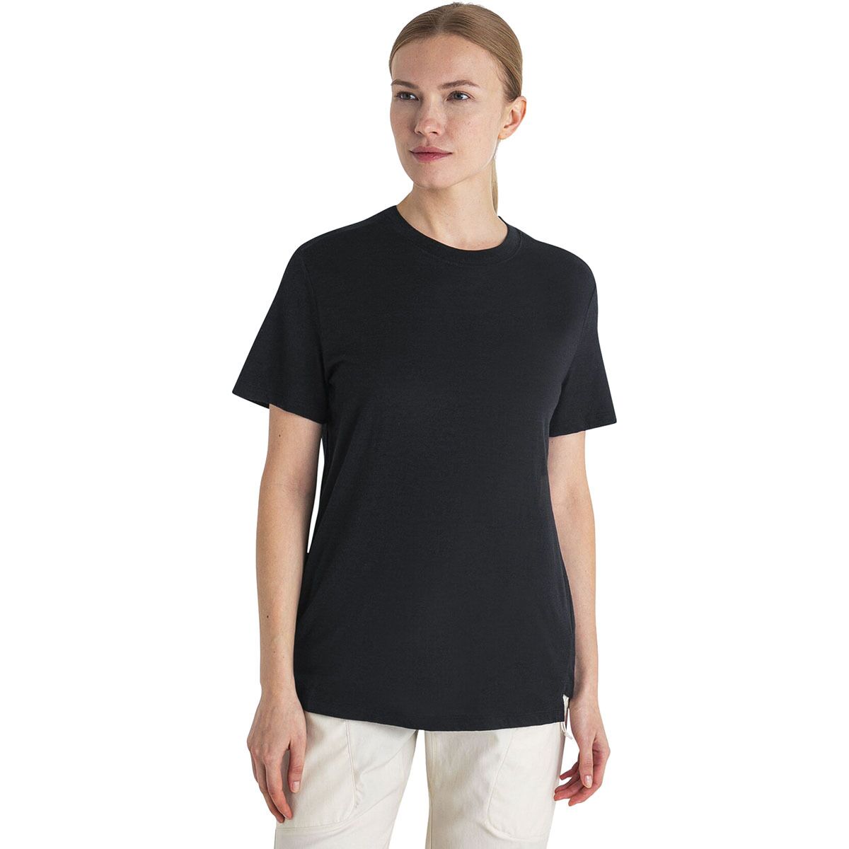 Image of Icebreaker Merino 150 Tech Lite III Short-Sleeve T-Shirt - Women's Black, XL