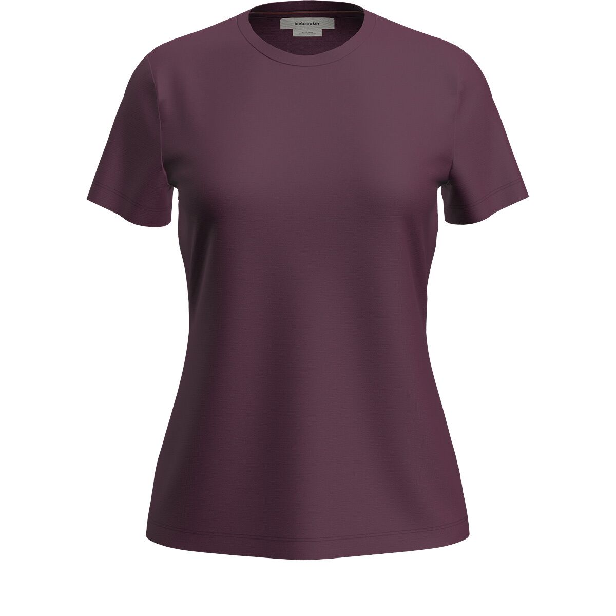 Image of Icebreaker Merino 150 Tech Lite III Short-Sleeve T-Shirt - Women's Dark Berry, XS