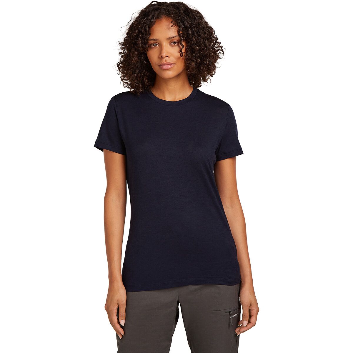 Image of Icebreaker Merino 150 Tech Lite III Short-Sleeve T-Shirt - Women's Midnight Navy, M