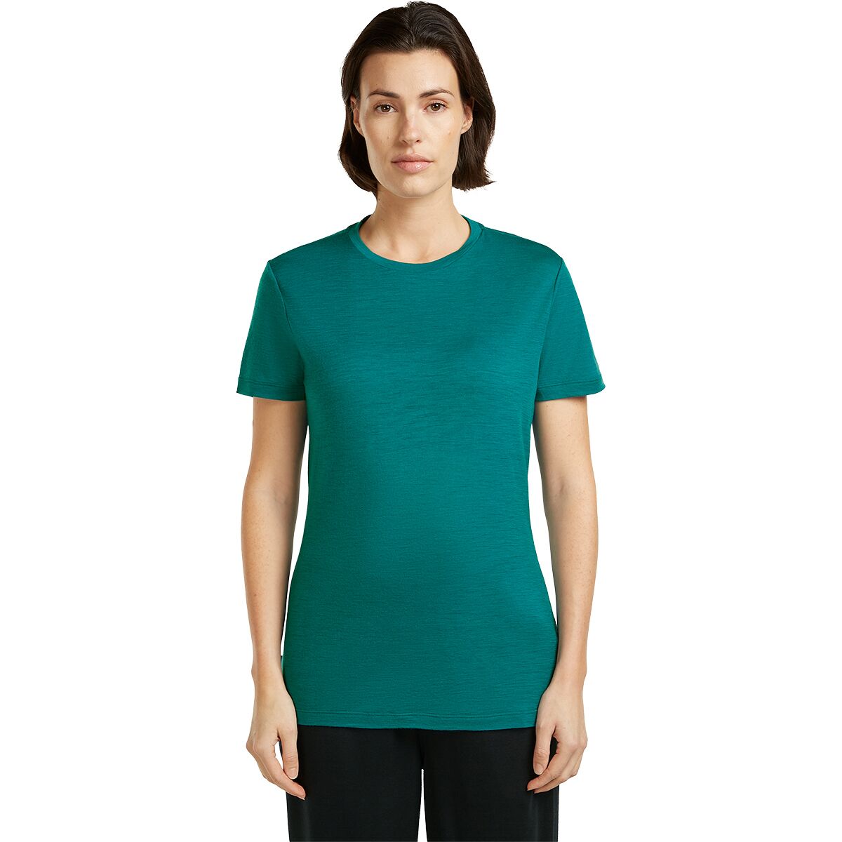 Image of Icebreaker Merino 150 Tech Lite III Short-Sleeve T-Shirt - Women's Tidal Teal, L