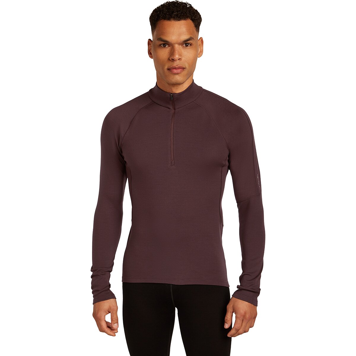 Image of Icebreaker 300 MerinoFine Polar Long-Sleeve 1/2-Zip - Men's Java, S