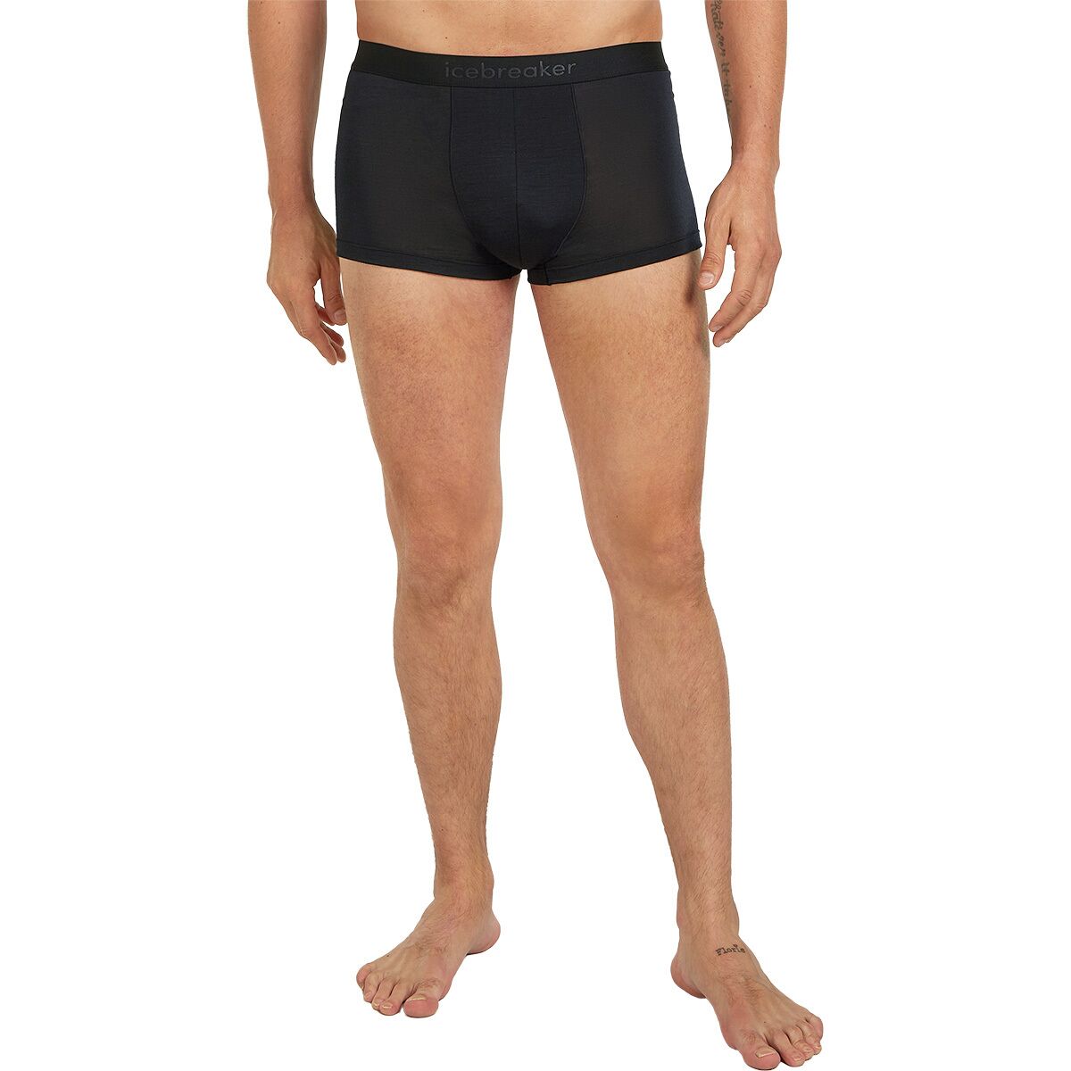 Image of Icebreaker Merino 125 Cool-Lite Anatomica Trunk - Men's Black, S