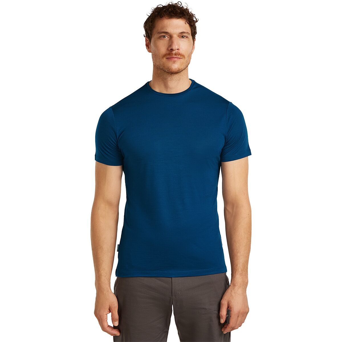 Image of Icebreaker Merino 125 Cool-Lite Sphere T-Shirt - Men's Atlantis, L