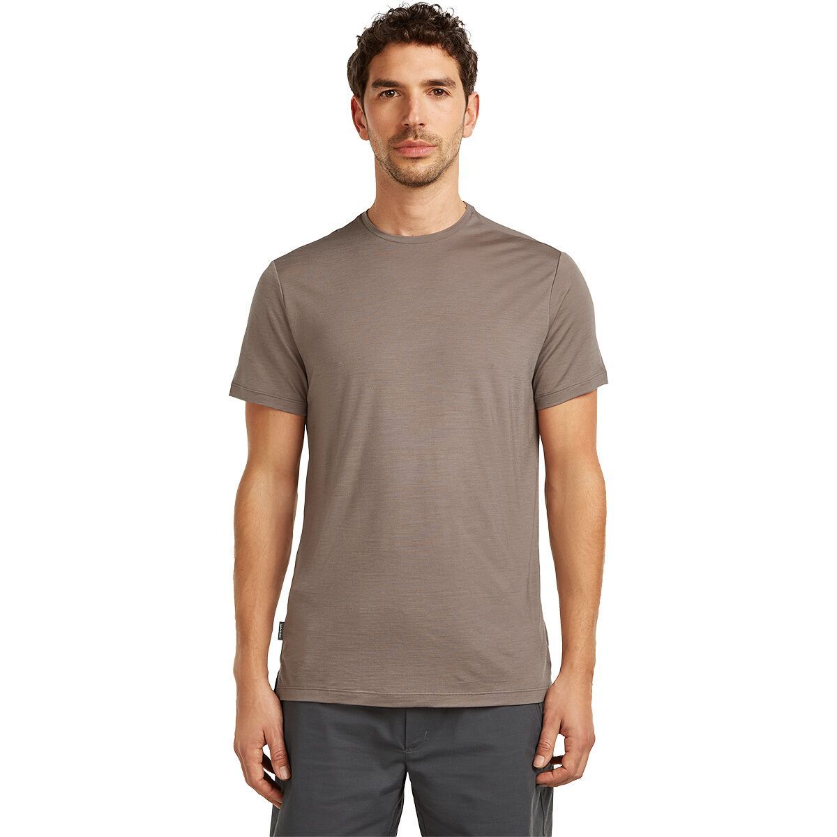 Image of Icebreaker Merino 125 Cool-Lite Sphere T-Shirt - Men's Porcini, M