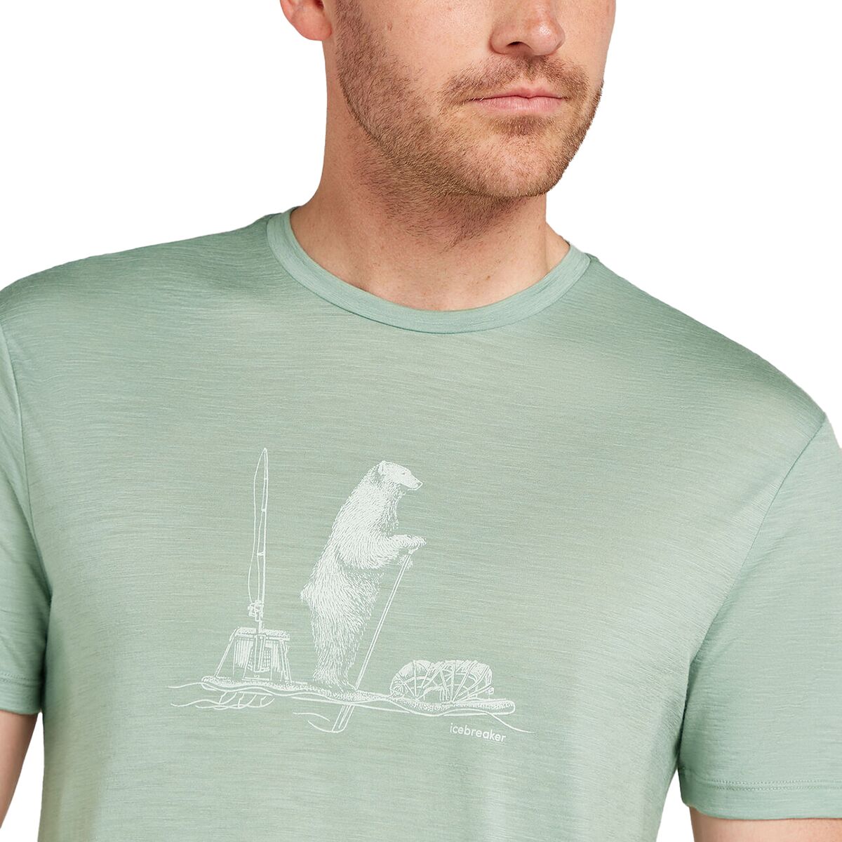 Icebreaker Merino 150 Tech Lite Polar Paddle T-Shirt - Men's