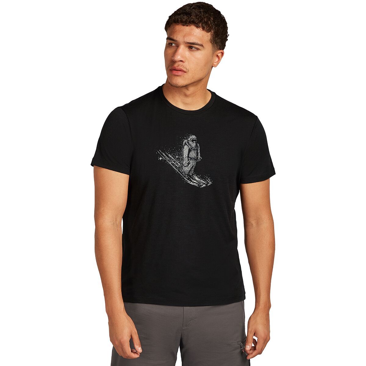 Icebreaker Merino 150 Tech Lite Skiing Yeti T-Shirt - Men