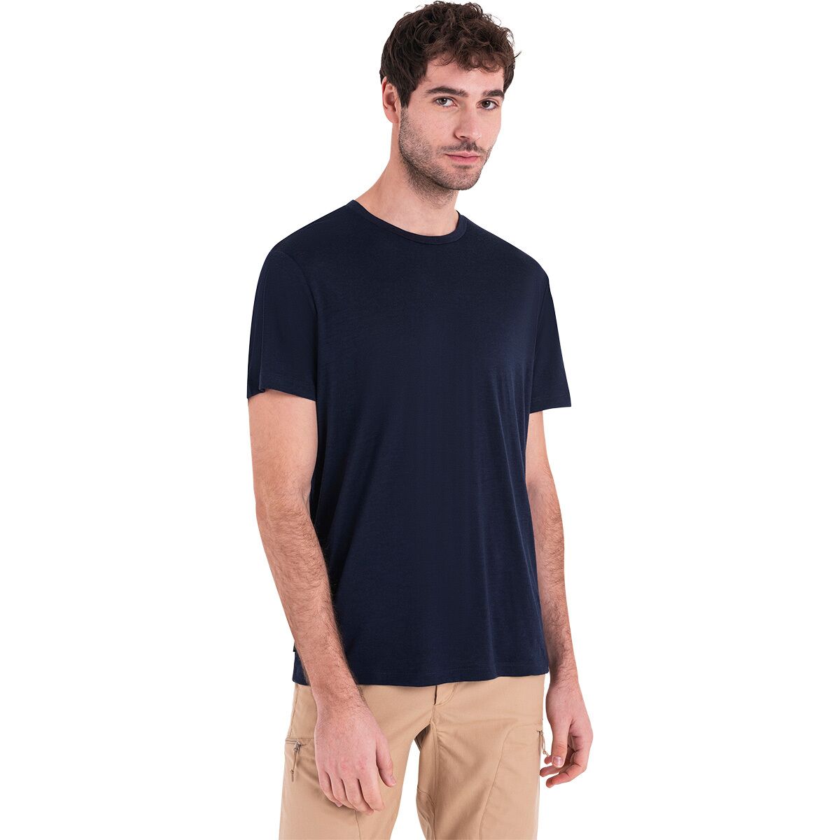 Image of Icebreaker Merino 150 Tech Lite T-Shirt - Men's Midnight Navy, XL