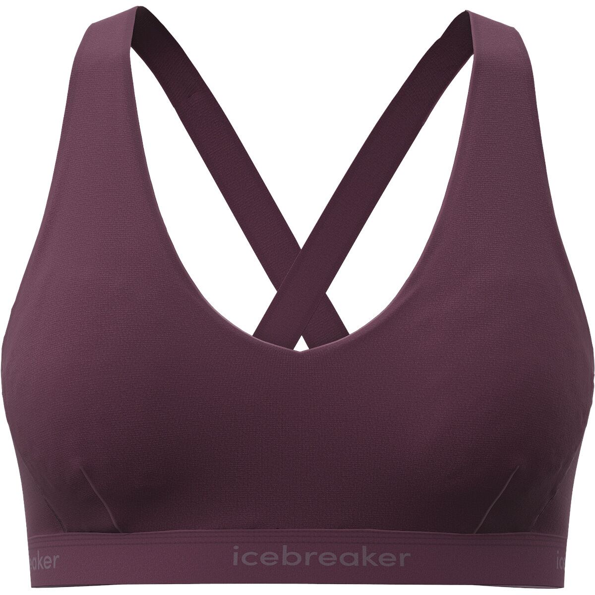 Image of Icebreaker Merino 125 Cool-Lite Sprite Racerback Bra - Women's Dark Berry, L