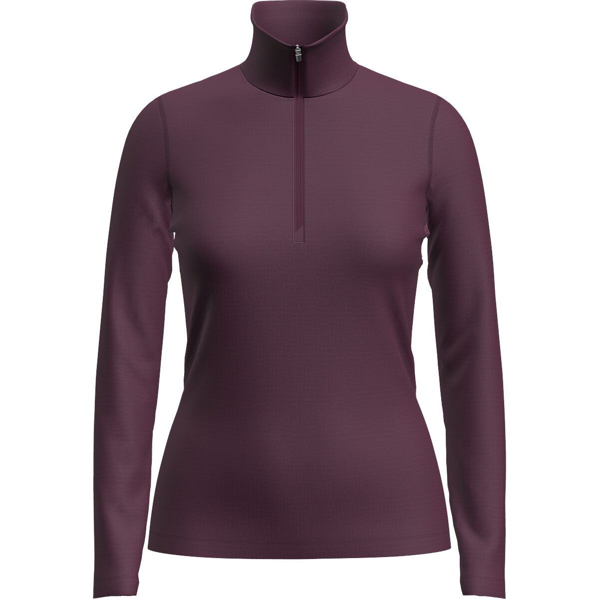 Image of Icebreaker Merino 200 Oasis 1/2-Zip Top - Women's Dark Berry, XL