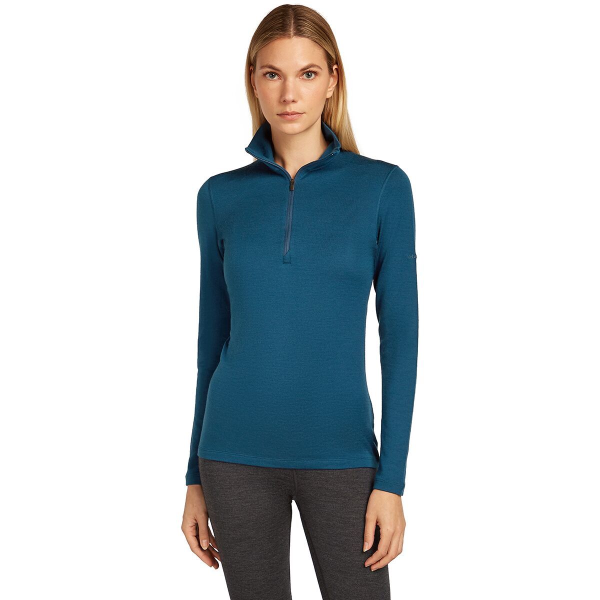 Image of Icebreaker Merino 260 Tech 1/2-Zip Top - Women's Atlantis, S