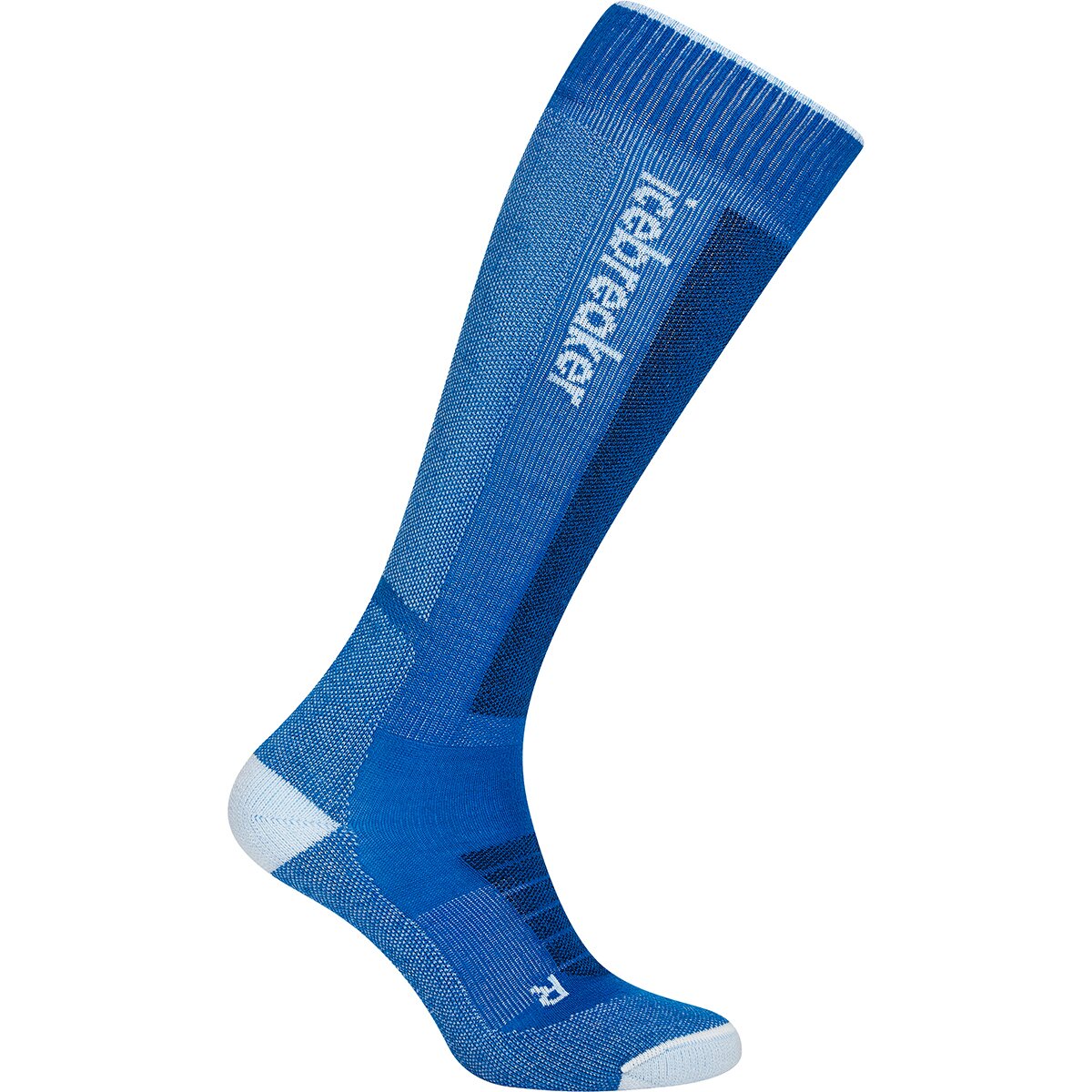 Image of Icebreaker Merino Ski+ Medium OTC Sock - Men's Lazurite/Snow/Midnight Navy, S