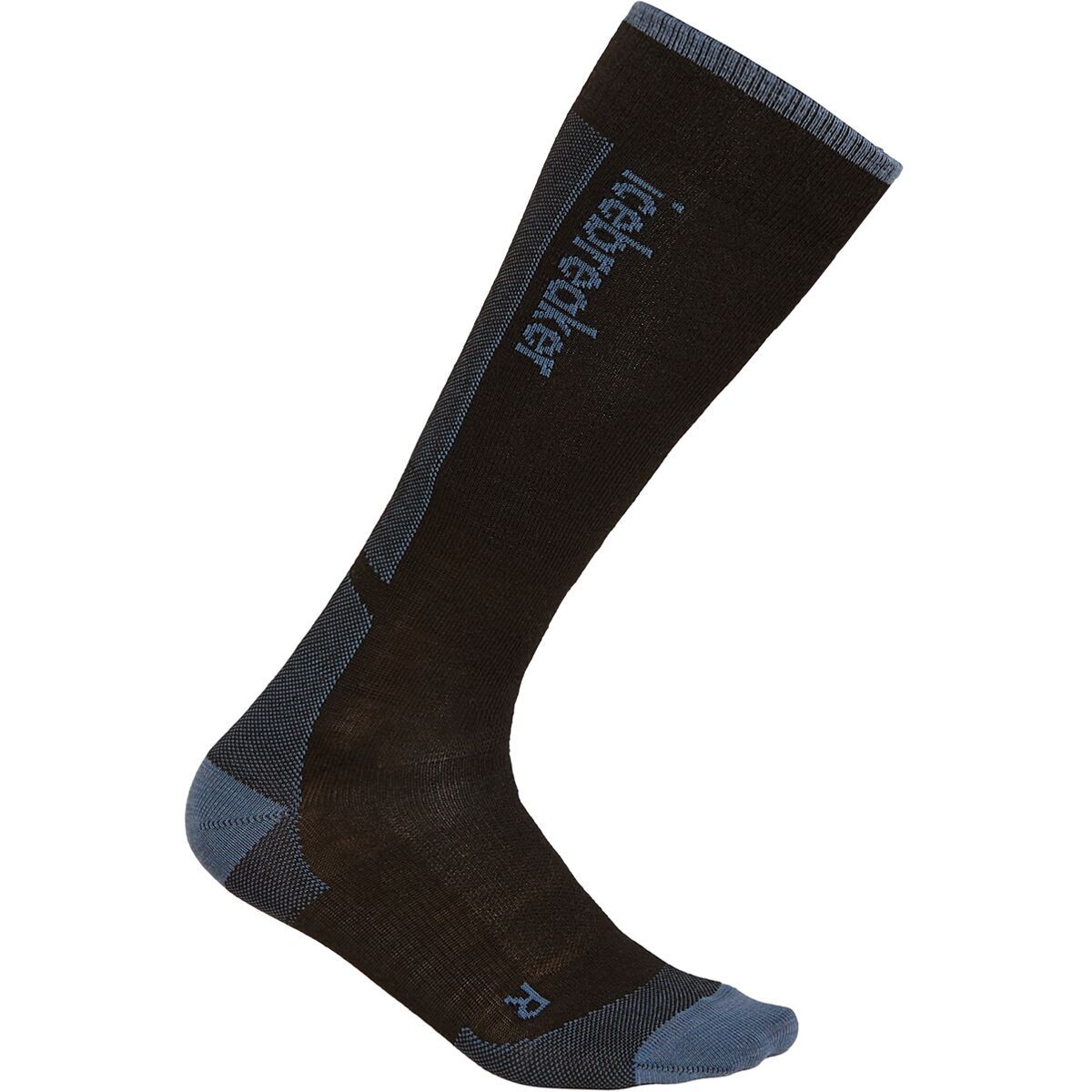 Icebreaker Merino Ski+ Ultralight OTC Sock - Women's Black/Dawn, L