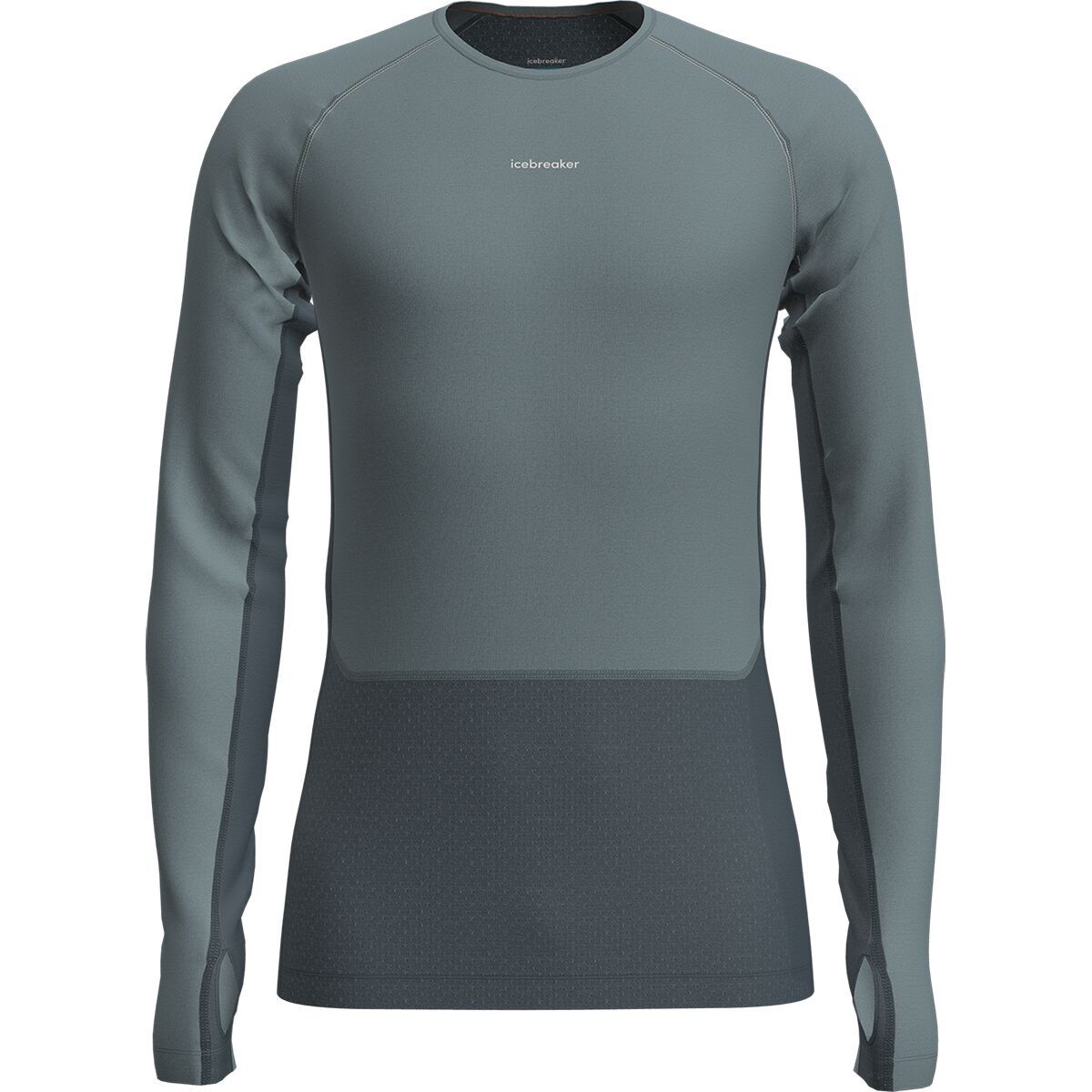 Icebreaker Merino Blend 125 ZoneKnit Long-Sleeve Crewe - Men