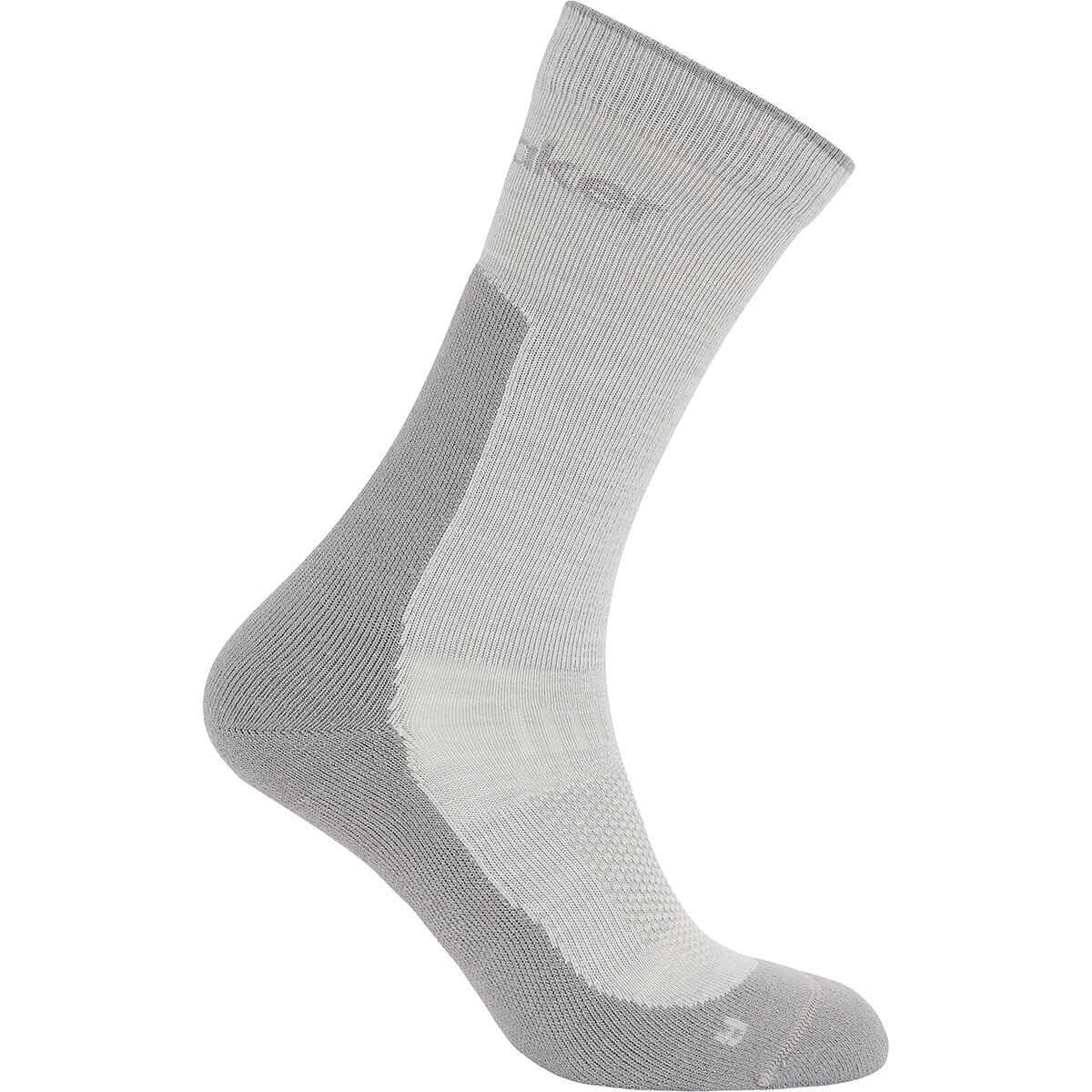 Image of Icebreaker Merino Hike+ Light Crew Sock - Men's Ether/Alloy, S