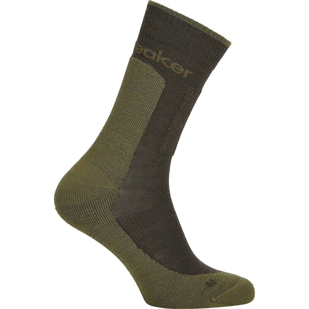 Image of Icebreaker Merino Hike+ Medium Crew Sock - Men's Dk Loden/Sphagnum, XL