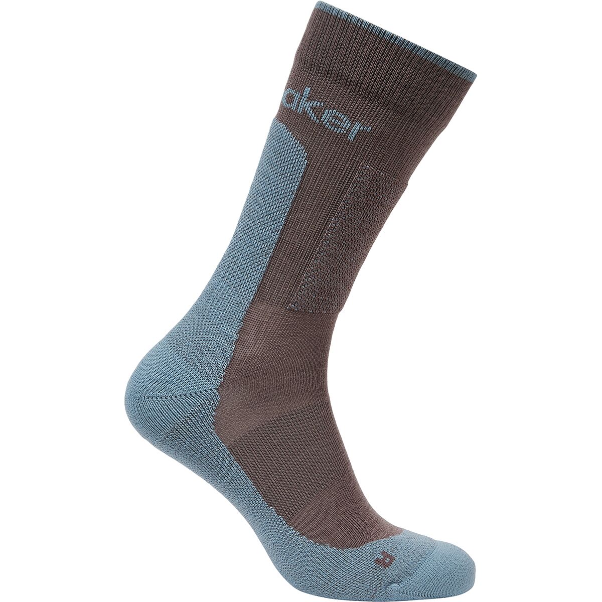 Image of Icebreaker Merino Hike+ Medium Crew Sock - Men's Porcini/Flint Blue, S