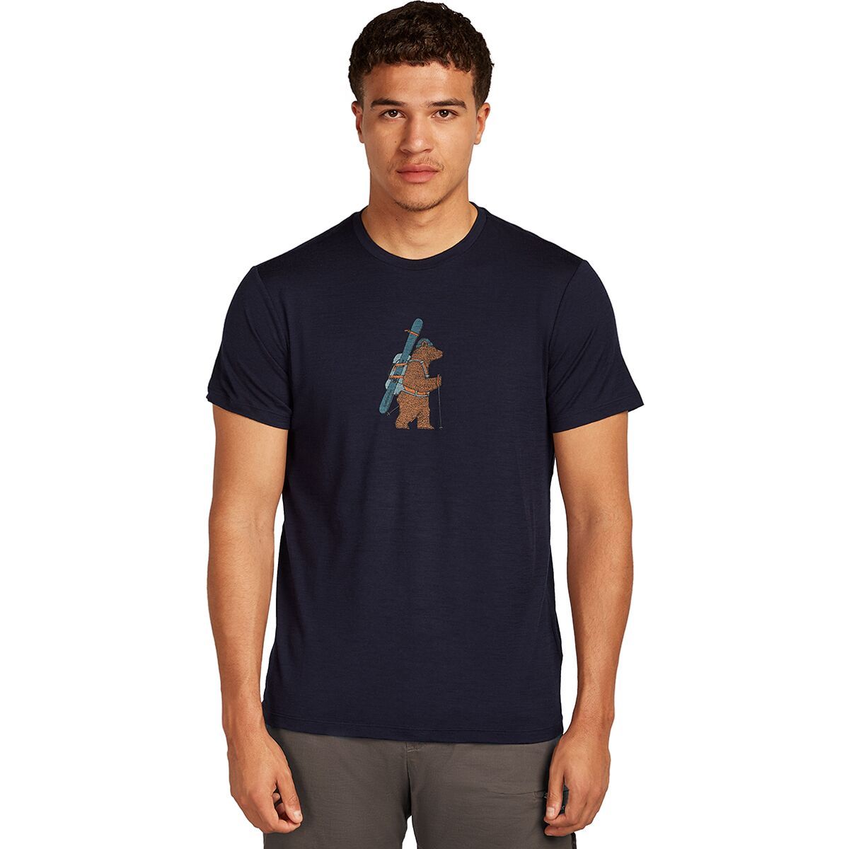 Icebreaker Merino 150 Tech Lite Bear Tour T-Shirt - Men