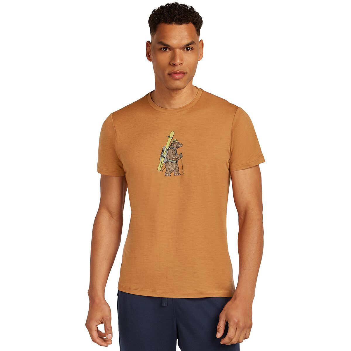 Icebreaker Merino 150 Tech Lite Bear Tour T-Shirt - Men