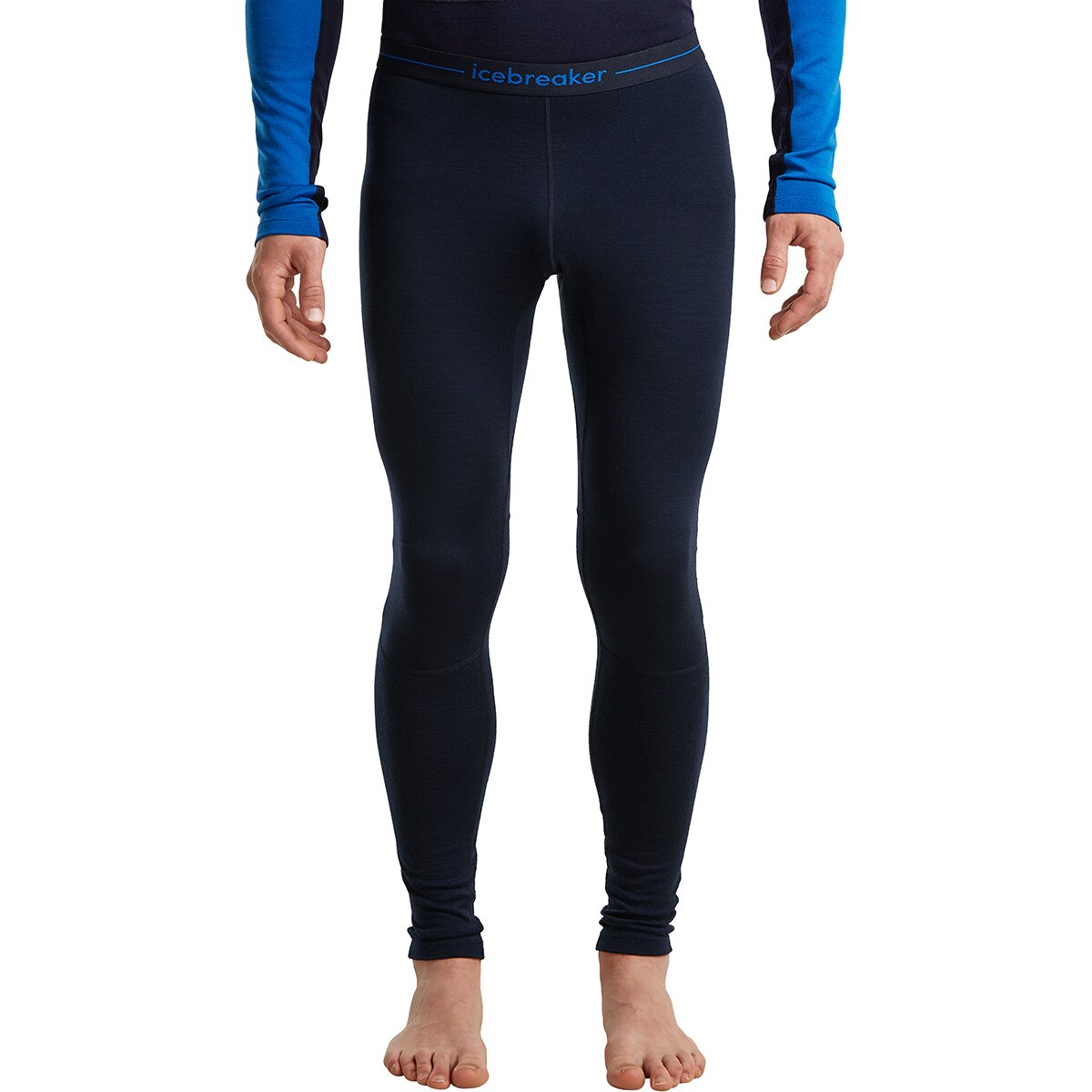 Image of Icebreaker Merino 260 ZoneKnit Legging - Men's Midnight Navy, L
