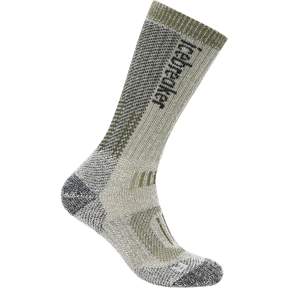 Image of Icebreaker Merino Hike+ Mountaineer Mid Calf Sock - Men's Loden/Black, S