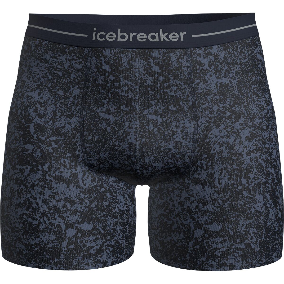 Image of Icebreaker Merino 150 Anatomica Moss Bloom Boxer - Men's Midnight Navy/Aop, L