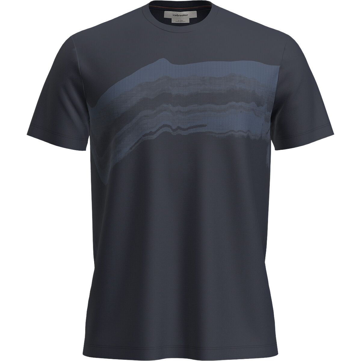 Image of Icebreaker Merino 150 Tech Lite Getaway T-Shirt - Men's Midnight Navy, L